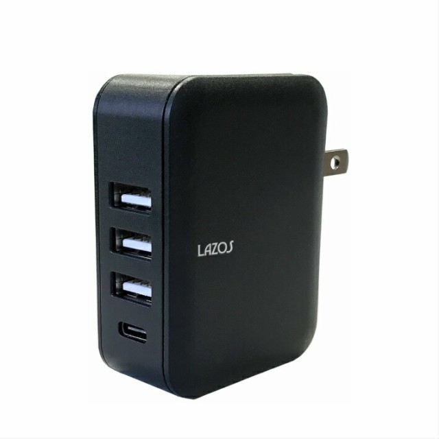 Lazos Usb Acアダプター 家庭用ac コンセント L Ac4 8w Usbハブ 急速 充電器 Usb Type C 対応 Acアダプター Usb Ac かわいい おしゃれ 人の通販はau Pay マーケット ファッション雑貨オーバーフラッグ