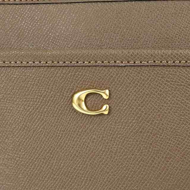 コーチ COACH レディース ショルダーバッグ 縦型 レザー ポシェット グレージュ CC526 B4CBD｜au PAY マーケット