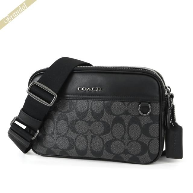 コーチ COACH メンズ ショルダーバッグ シグネチャー 横型