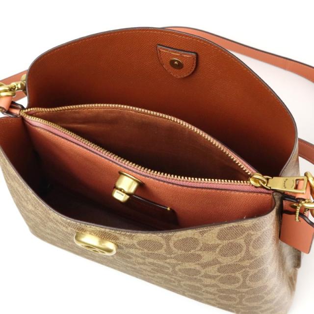コーチ COACH レディース ショルダーバッグ シグネチャー 2way 台形 
