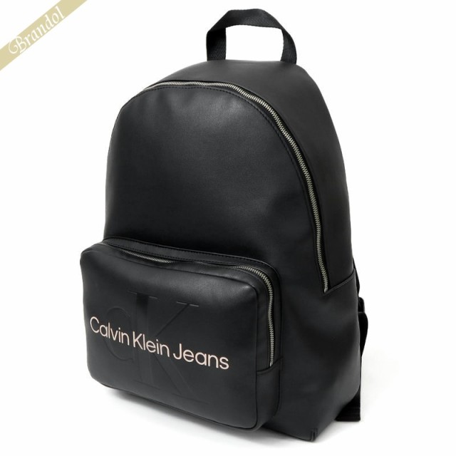 カルバンクライン Calvin Klein メンズ リュックサック ロゴ バックパック ブラック K60K608375 01F