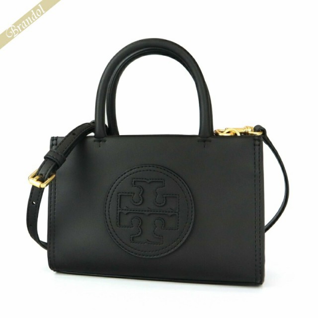 トリーバーチ TORY BURCH レディース トートバッグ ELLA TOTE ミニ エラトート 2wayショルダーバッグ ブラック 145613 001の通販は