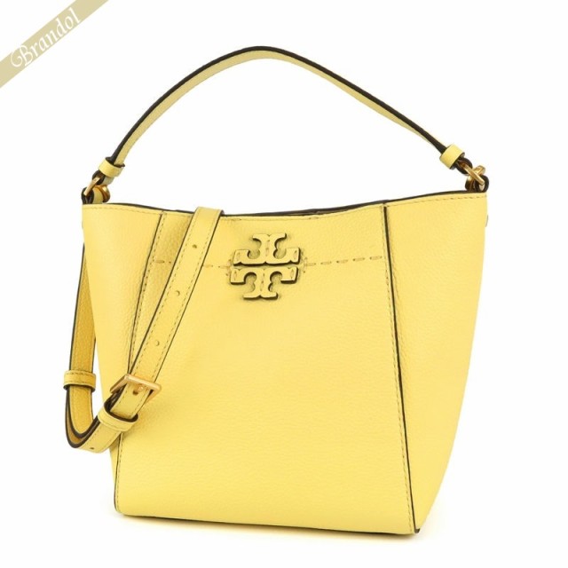 トリーバーチ TORY BURCH レディース ショルダーバッグ マックグロー バケットバッグ イエロー 74956 701｜au PAY マーケット