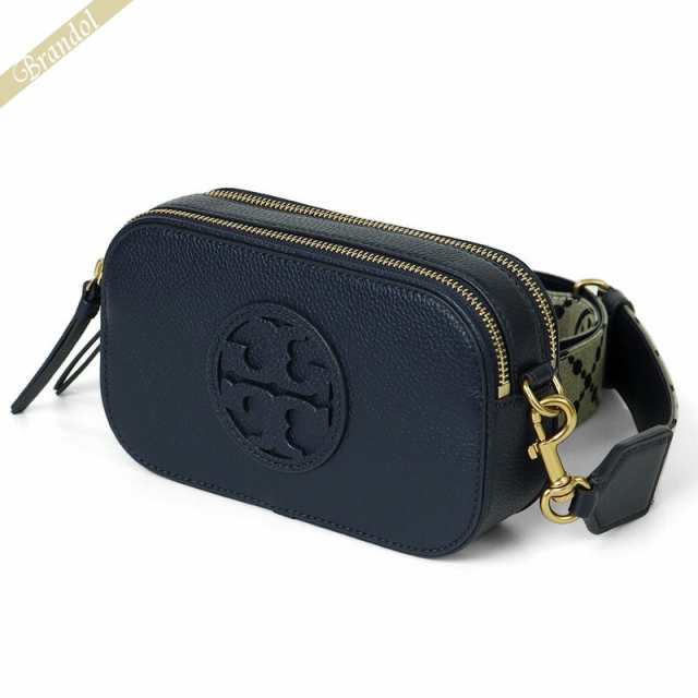 トリーバーチ TORY BURCH レディース ショルダーバッグ MINI MILLER ミラー ミニ クロスボディバッグ カメラバッグ ネイビー 150153 405