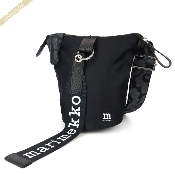 マリメッコ marimekko レディース ショルダーバッグ エッセンシャル バケット 無地 バケツバッグ ブラック 091201 009の通販は 10,485円