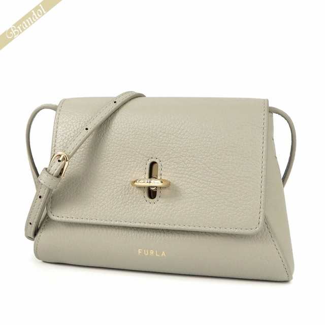 フルラ FURLA レディース ショルダーバッグ NET ポシェット グレージュ