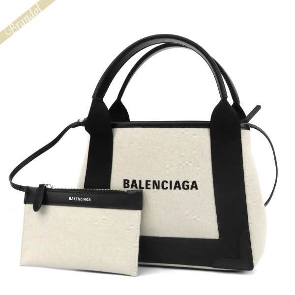 バレンシアガ BALENCIAGA レディース ショルダーバッグ カバ NAVY