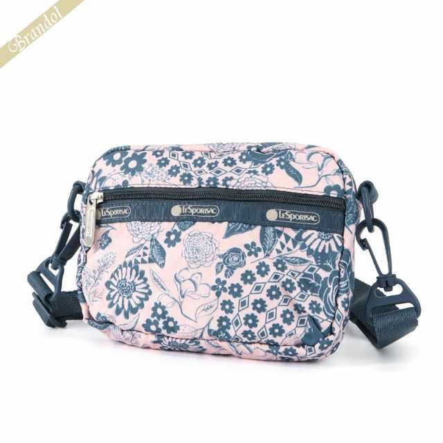 レスポートサック LeSportsac レディース ショルダーバッグ CLASSIC ボタニカル柄 ピンク×ブルー 3470 E483の通販は