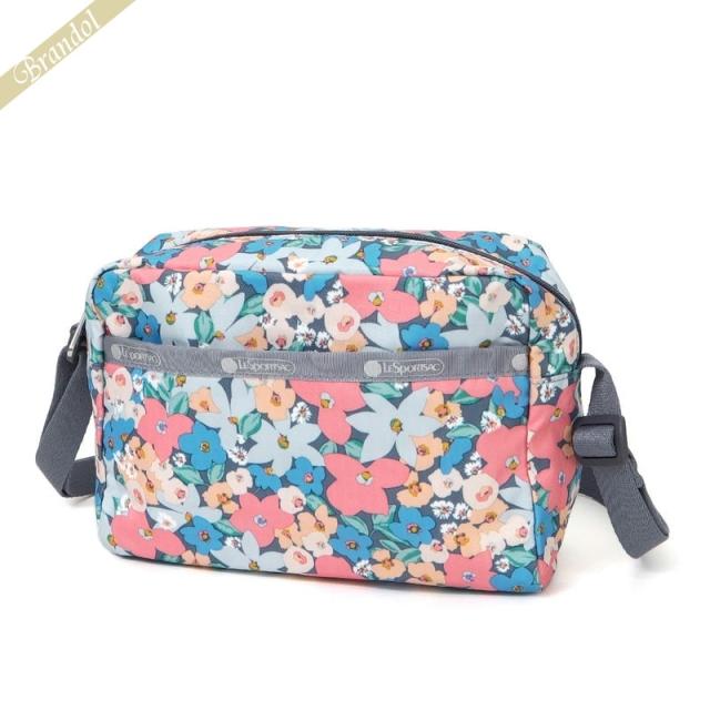 レスポートサック LeSportsac レディース ショルダーバッグ MINI CROSSBODY 花柄 ブルー系マルチカラー 2434 F666の通販は 6,980円