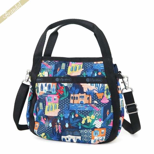 レスポートサック LeSportsac レディース ショルダーバッグ SMALL JENNI 2way ミニトートバッグ 風景柄 ブルー系マルチカラー  8056 E436の通販はau PAY マーケット - Brandol / ブランドル | au PAY マーケット－通販サイト