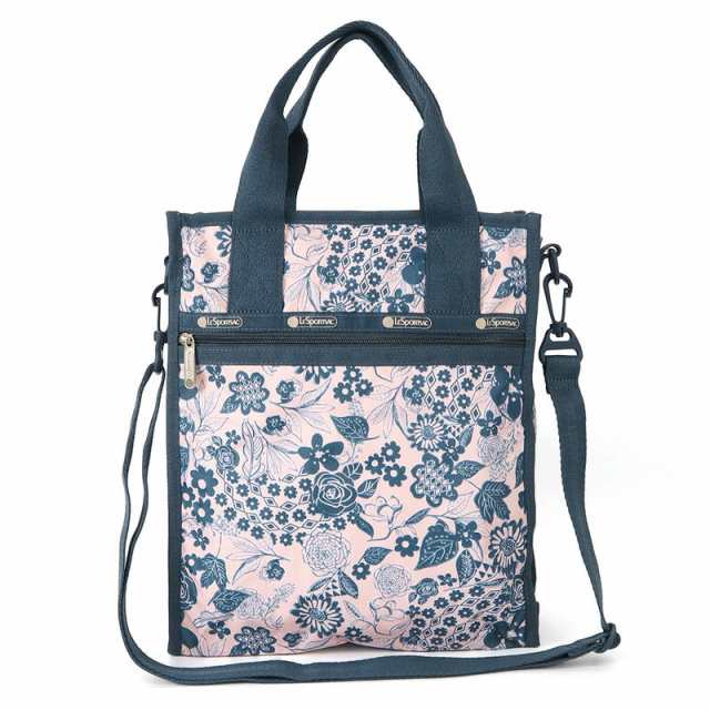 レスポートサック LeSportsac レディース トートバッグ SMALL N/S TOTE 縦型 2wayショルダーバッグ ボタニカル柄  ピンク×ブルー 3538 E4の通販はau PAY マーケット - Brandol / ブランドル | au PAY マーケット－通販サイト