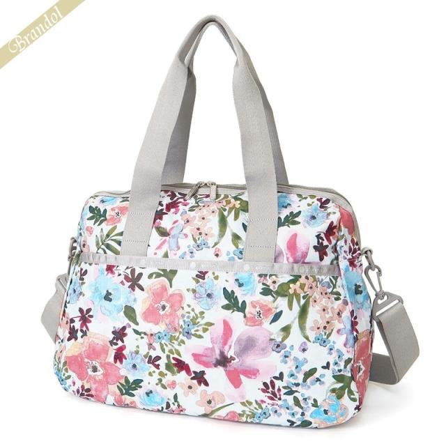 LeSportsac レスポートサック ボストンバッグ 2WAY 花柄