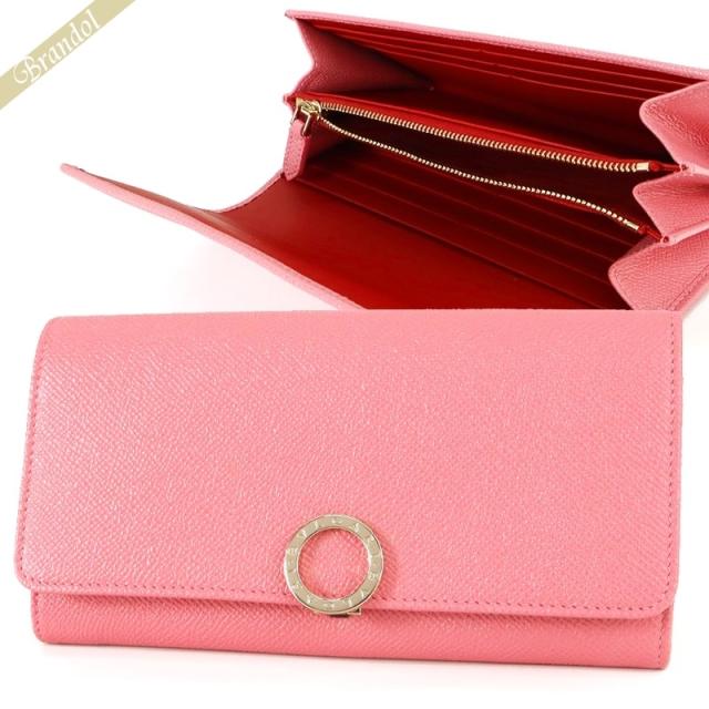 ブルガリ BVLGARI レディース 長財布 ブルガリ・ブルガリ レザー ピンク 287272 PK/MEの通販は