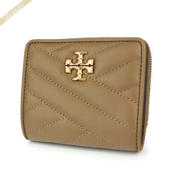 新品 TORY BURCH トリーバーチ  財布 二つ折り ベージュ財布