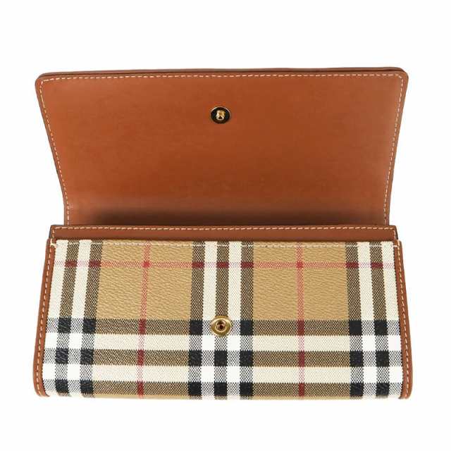 バーバリー BURBERRY レディース 長財布 バーバリーチェック ベージュ