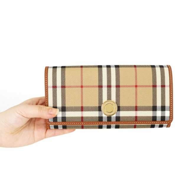 バーバリー BURBERRY レディース 長財布 バーバリーチェック ベージュ