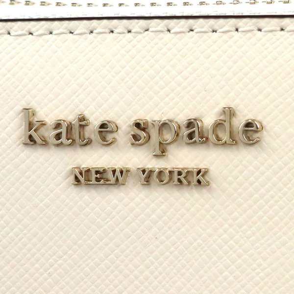 ケイトスペード kate spade レディース ラウンドファスナー長財布 スペンサー ジップ アラウンド アイボリー×ベージュ PWR00281 389 【2