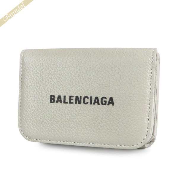 バレンシアガ BALENCIAGA メンズ・レディース 三つ折り財布 ロゴ