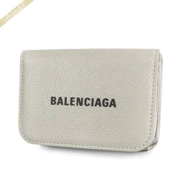 バレンシアガ BALENCIAGA メンズ・レディース 三つ折り財布 ロゴ ...