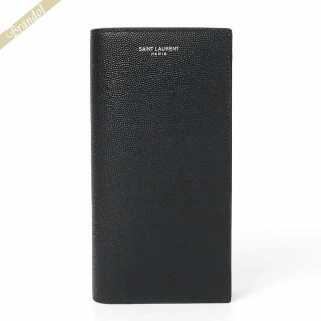 サンローラン SAINT LAURENT メンズ SAINT LAURENT サンローラン パリ 長財布 レザー 縦型 ブラック 396308 BTY0N 1000