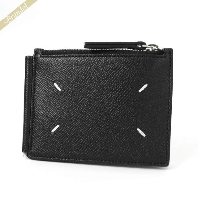 メゾンマルジェラ Maison Margiela メンズ 二つ折り財布 レザー マネークリップ ブラック SA1UI0018 P4745 T8013 45,800円