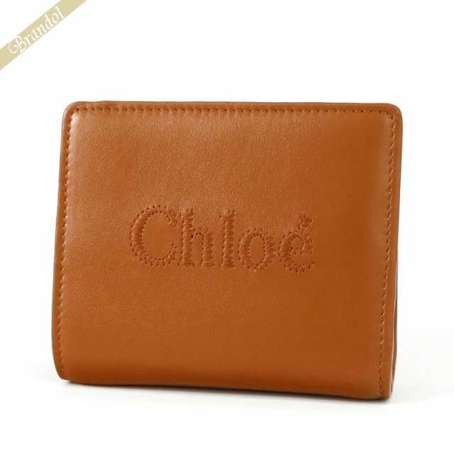 クロエ Chloe レディース 二つ折り財布 SENSE ロゴ コンパクトウォレット ブラウン CHC23SP867 I10 247  【2023年春夏新作】｜au PAY マーケット