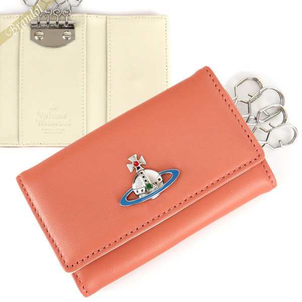 ヴィヴィアンウエストウッド Vivienne Westwood レディース キーケース レザー コーラルピンク 51020001 EMMA G401 PINK