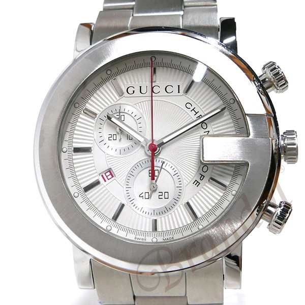 グッチ GUCCI メンズ腕時計 Gクロノ G-Chrono クロノグラフ 44mm シルバー YA101339｜au PAY マーケット