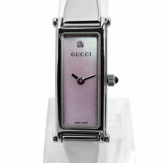 グッチ GUCCI レディース腕時計 1500 1Pダイヤ ピンクパール YA015554 