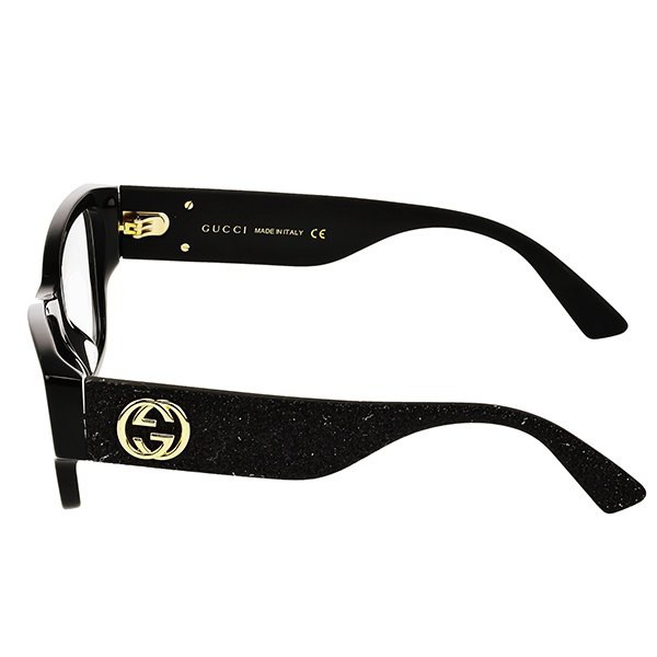 グッチ GUCCI レディース メガネフレーム スクエア型 セル