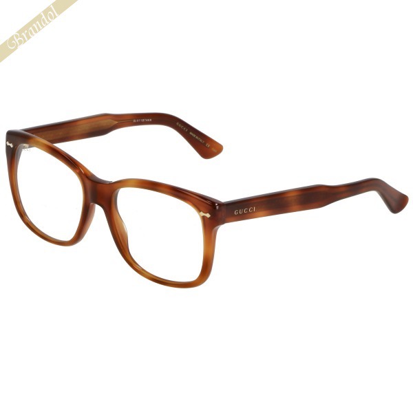 グッチ GUCCI メンズ・レディース サングラス ウェリントン型 マーブル柄 セルフレーム ブラウン系 GG0050S-005の通販は 14,045円