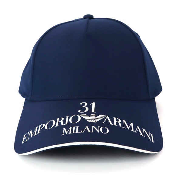 エンポリオアルマーニ EMPORIO ARMANI メンズ 帽子 31ロゴ ベース ...