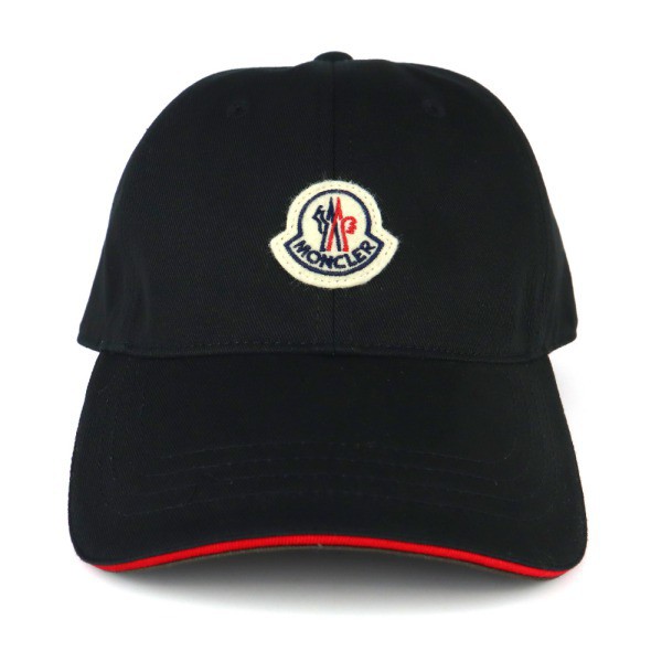 モンクレール MONCLER メンズ 帽子 ロゴ ワッペン ベースボール