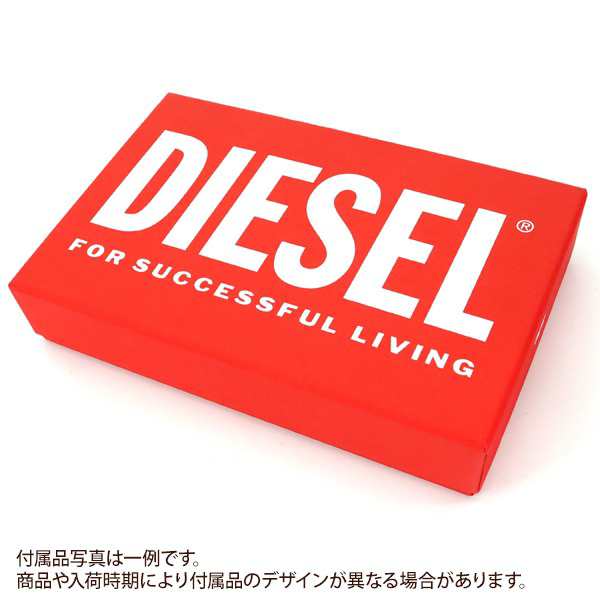 ディーゼル DIESEL メンズ 小銭入れ モノグラム L字ファスナー コインケース ブラック X09339 P0556 T8004