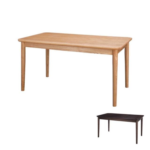 【値下げ】 ダイニングテーブル 130cm 天然木 木製 アッシュ 北欧 おしゃれ モタ ダイニングテーブルの通販は