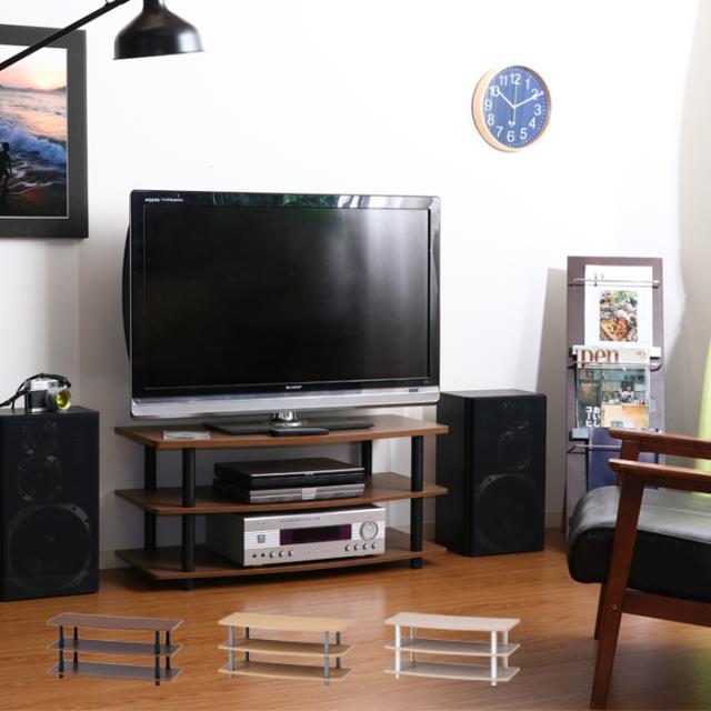 【値下げ】 オープンラック AV機器収納 ゲーム テレビボード リビング テレビラック 収納 TVラック TV フリー ラック テレビ台 収納 一人暮らし 寝室 多目的 棚 TV台 AV機器収納 棚 収納 シンプル の通販は