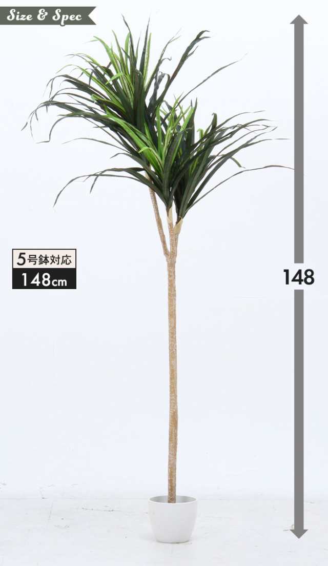 絶対的存在へ 手放せない極上 人工 観葉植物 高さ 148cm 5号鉢対応 フェイクグリーン ドラセナ コンシンネ 人工 造花 フェイク グリーン シンプル オフィス おしゃれ ぽっきりsale対象 Keita Com Br