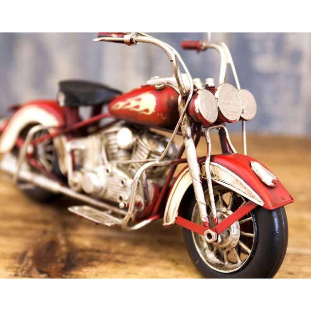 アンティークのブリキ バイク ブリキ レトロ雑貨 ワイルドセブン アンティーク ビンテージ