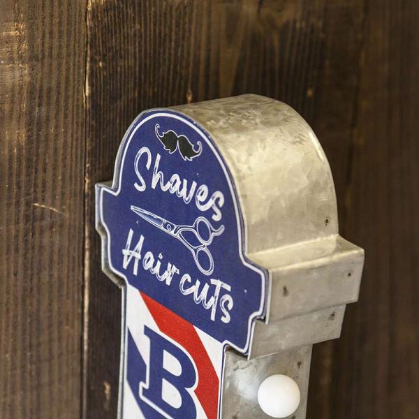 LEDサインバーバー 看板 ライト barbar shop レトロ アンティーク 照明_5