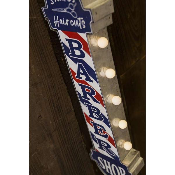 LEDサインバーバー 看板 ライト barbar shop レトロ アンティーク 照明_9