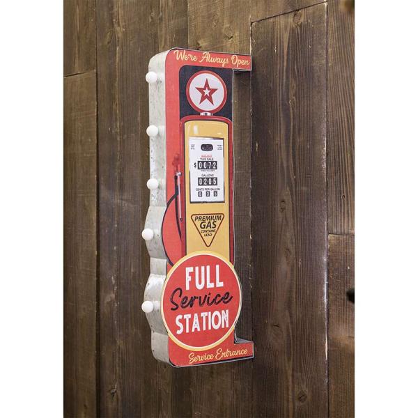 LEDサイン スタンド Full Service Station 看板 ライト shop レトロ アンティーク 照明_2