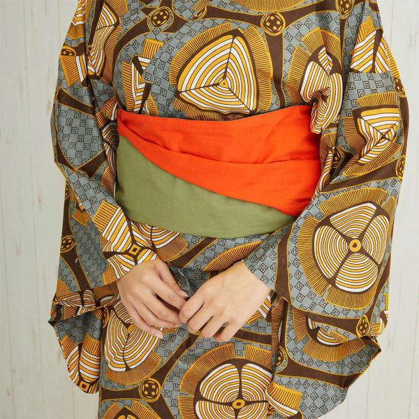 浴衣 レディース 2点 セット アフリカン 20代 30代 かわいい リゾート