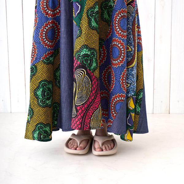 春夏 アフリカン キャミワンピ コットン ロングワンピ  かわいい リゾート 春夏 アフリカン キャミワンピ コットン ロングワンピ かわいい リゾート