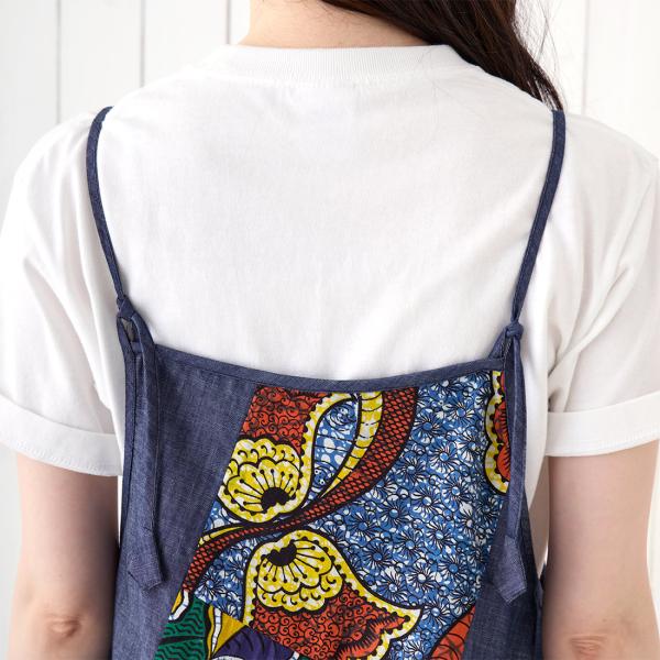 春夏 アフリカン キャミワンピ コットン ロングワンピ かわいい リゾート