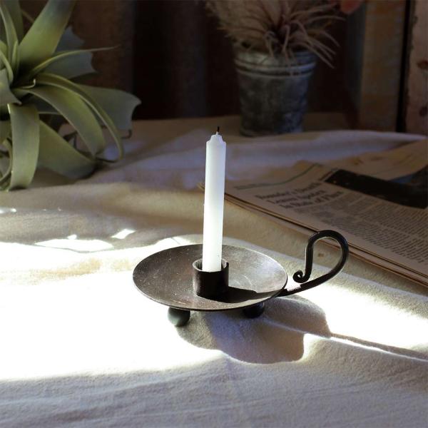 アイアンの蝋燭立て