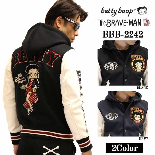 新販売センター ボンディングスタジャン THE BRAVEMAN×BETTY BOOP bbb