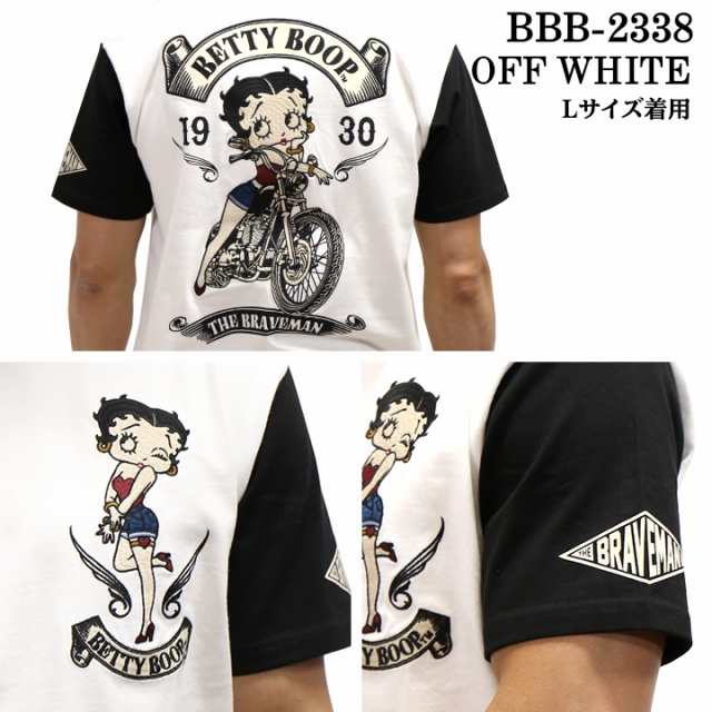 THE BRAVEMAN×BETTY BOOP ベティ・ブープ ブレイブマン コラボTee 天竺