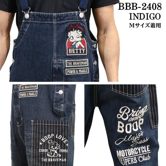 ブレイブマン THE BRAVEMAN ベティ ブーブ コラボ オーバーオール ブレイブマン THE BRAVEMAN ベティ ブーブ コラボ