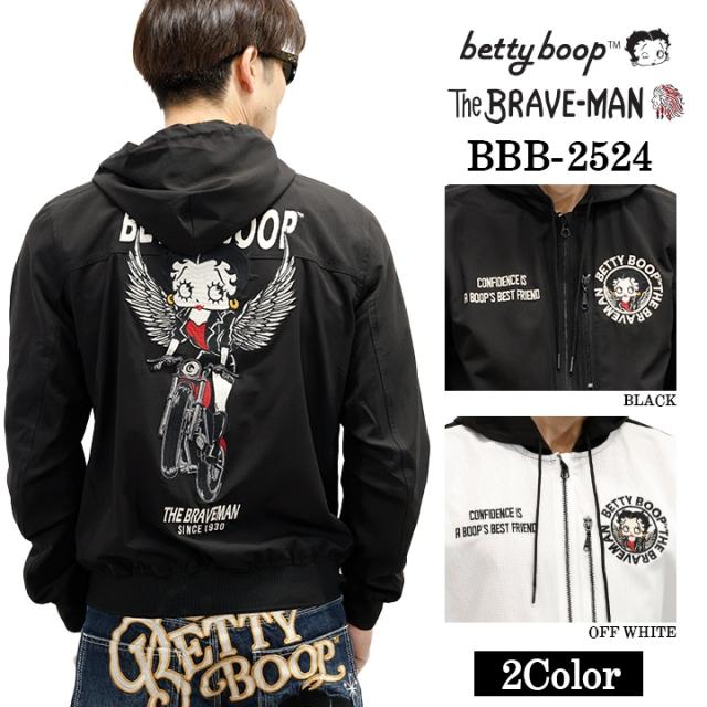 THE BRAVEMAN×BETTY BOOP ブレイブマン ベディ・ブープ コラボ サマーメッシュ ジャケット bbb-2524