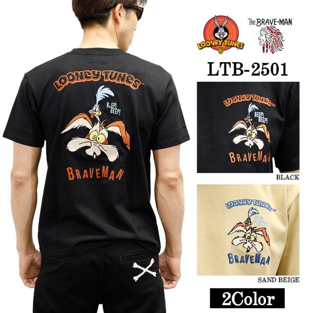 THE BRAVEMAN×LOONEY TUNES ルーニーチューンズ コラボ TEE 天竺 半袖Tシャツ ltb-2501